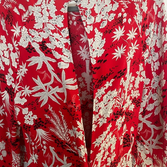 Beautiful TopShop Red Printed Dress - Picture 8 of 8